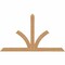 Ekena Millwork Richland Timber Gable Bracket, Western Red Cedar, 96"W x 56"H x 1 1/2"D x 5 1/2"F, 14/12 Pitch GBW096X56X0206RIC00SWR - alternate 1